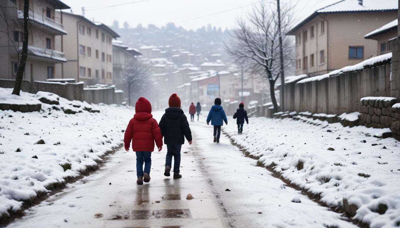 Düzce'de Eğitim Süresi Uzun Süreli Olarak Durduruldu