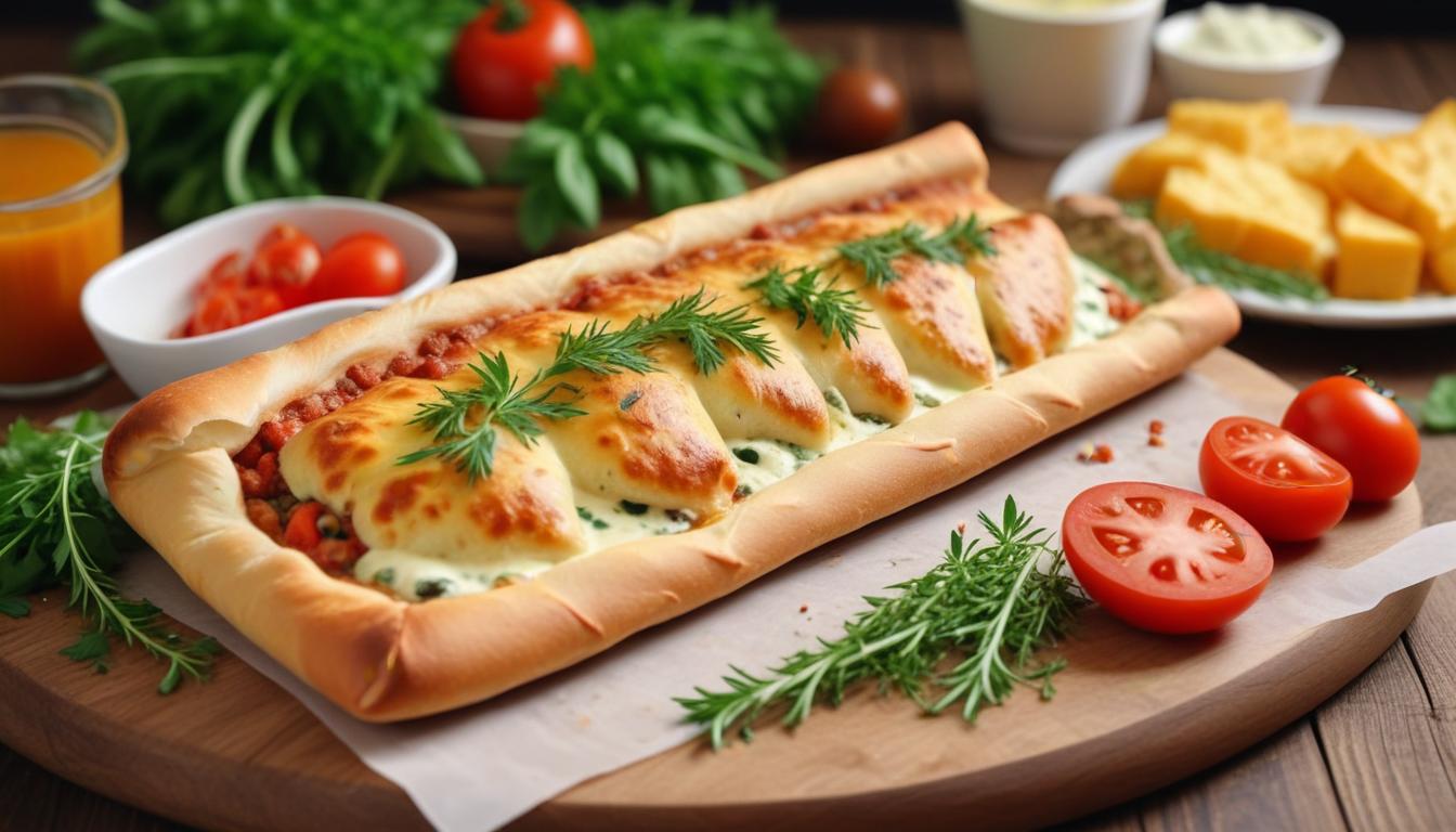 Modern Düzce Pidesi: Peynir ve Otlarla Zenginleşmiş Lezzet