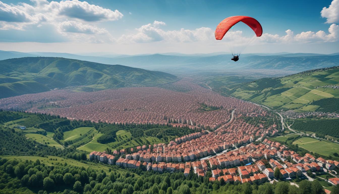 Düzce'de Yamaç Paraşütü: Gökyüzünde Bir Keşif Yolculuğu